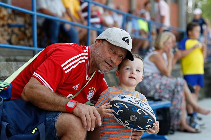 Oslavy 75. výročí založení ragby ve Zlíně, přátelské utkání ragbistů Zlína s národním týmem Slovenska