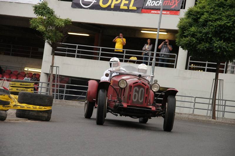 Start 49. ročník Barum Czech Rally. Bugatti