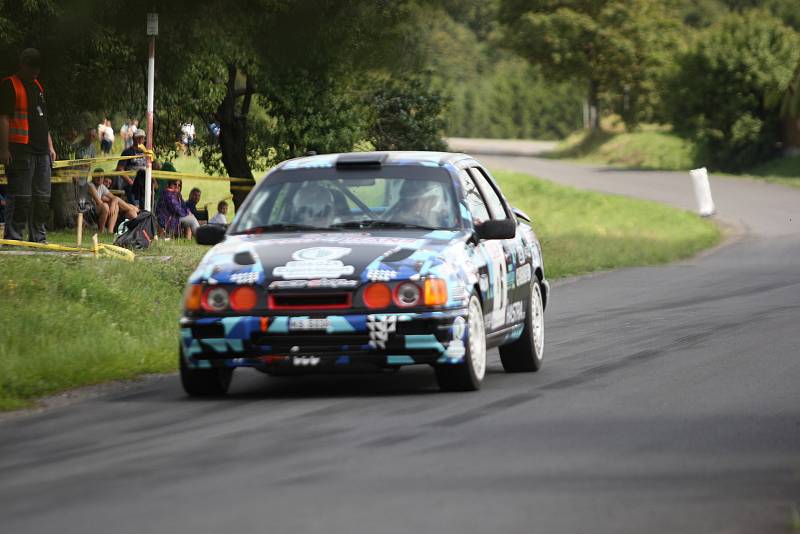 V rámci 49. ročníku Barum Czech Rally Zlín se jel vložený závod Rally Historic.