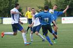 Fotbalisté TVD Slavičín porazili v 1. kole poháru FAČR Viktorii Otrokovice a vyzvou prvoligové Slovácko.