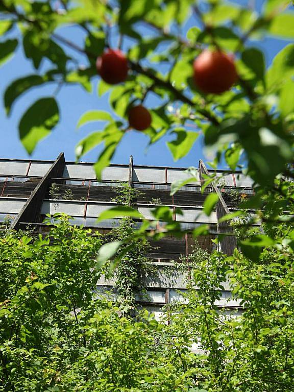 Kdysi vyhlášený hotel Voroněž, dnes známý jako Kaskáda, už několik let chátrá