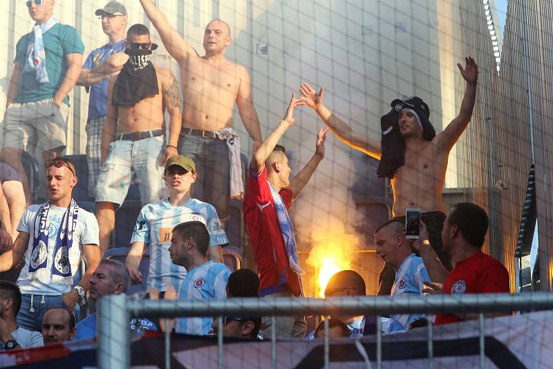 super pohár fotbal FC FASTAV Zlín - ŠK Slovan Bratislav