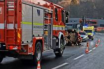Karambolový čtvrtek na silnicích Zlínského kraje: u sedmi nehod sedm zraněných