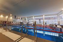Zrekonstruovaný pětadvacetimetrový plavecký bazén ve Zlíně