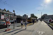 Oprava dopravní tepny ve Zlíně začala. Řidiči trávili ráno v koloně; pondělí 10. července 2023