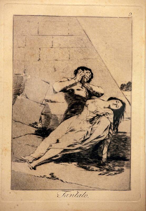 Výstava Francisco Goya. Krajská galerie výtvarného umění. Caprichos - Rozmary (1793 – 1799) Z cyklu 80 grafických listů Francisca Goyi