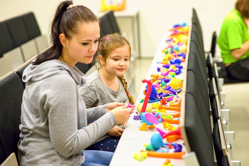   Na festivalu stavebnic ve Zlíně si vyhráli všichni. Nechyběly ani hlavolamy