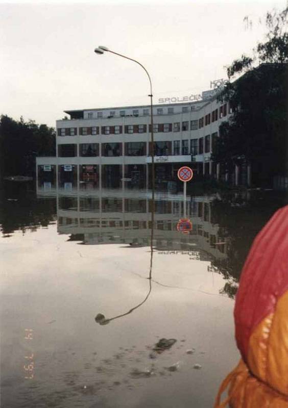 Povodně v roce 1997 v Otrokovicích