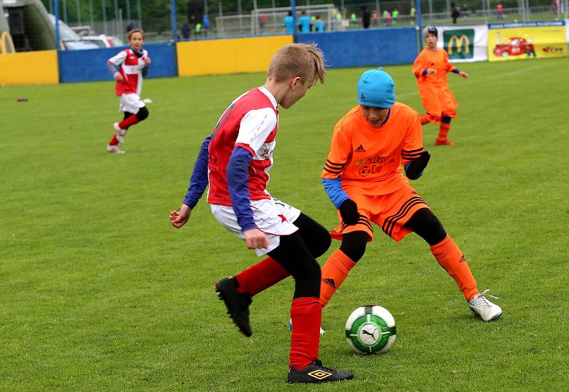 Fotbal Turnaj McDonald's Cup 2019 Krajské Finále Zlín. Kroměříž-Uherské Hradiště