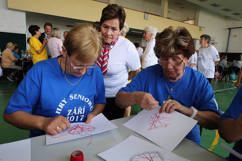 Hry seniorů mikroregionu Jižní Haná v Tlumačově