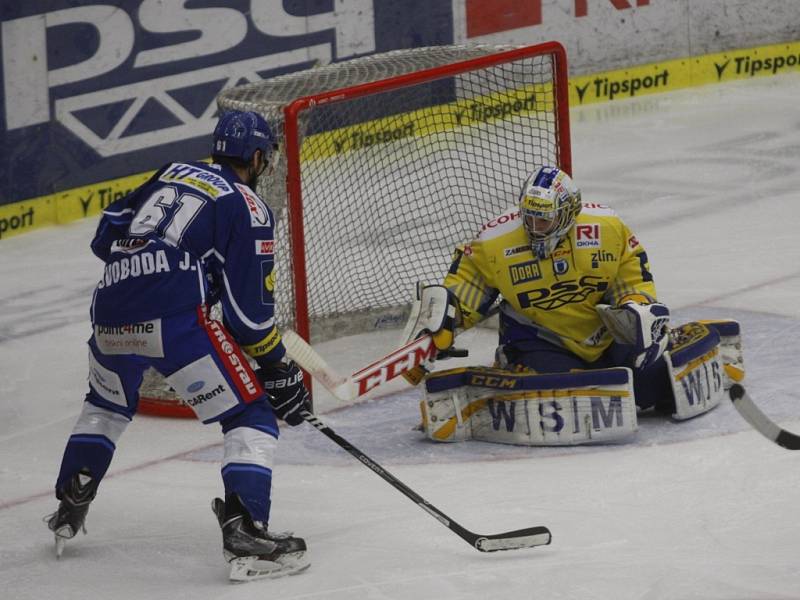 První finálový zápas PSG Zlín-HC Kometa Brno