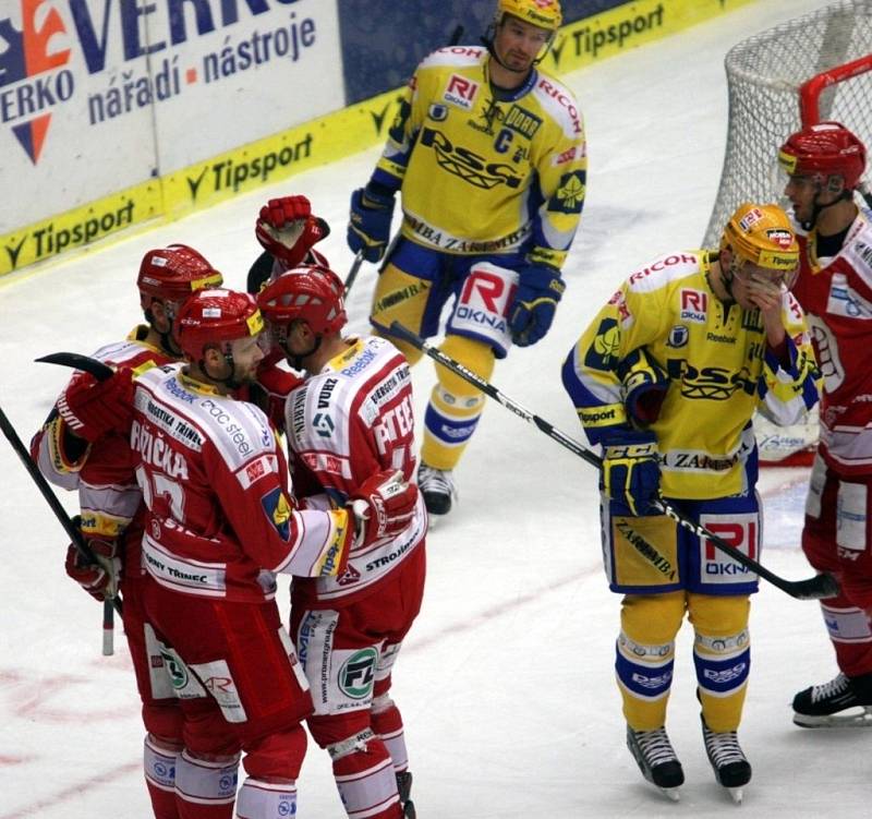 PSG Zlín- HC Oceláři Třinec.