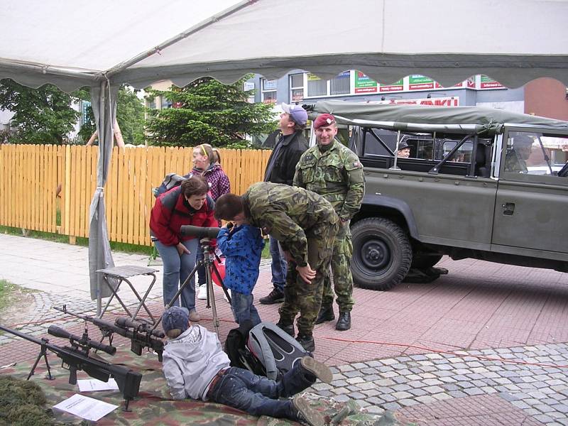 Bambiriáda 2013 na náměstí ve Zlíně.