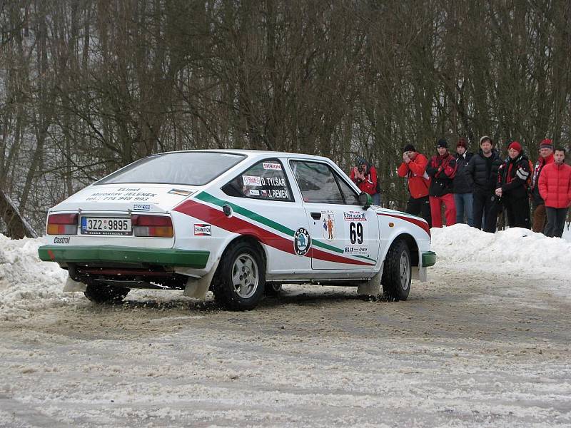 35. ročník amatérské automobilové soutěže Ve stopě Valašské zimy. 