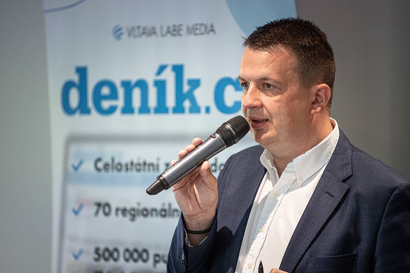 Business snídani s Deníkem v obchodním domě Zlín – Galerie Desítka, 25. května 2022 ve Zlíně.