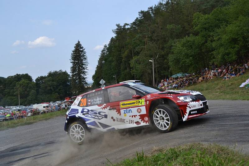 Nedělní etapa Barum Czech Rally Zlín 2017 - RZ 12 Košíky a RZ 14 Pindula 