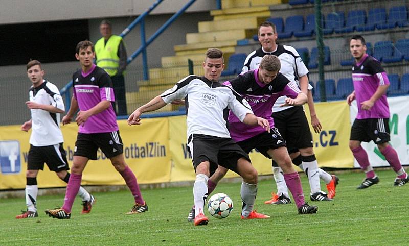 Finále O pohár hejtmana Zlínského kraje FC Slušovice -TJ Nedachlebice.