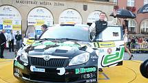 Slavnostní start 43. Barum Czech Rally Zlín. Na snímku Jaromír Tarabus