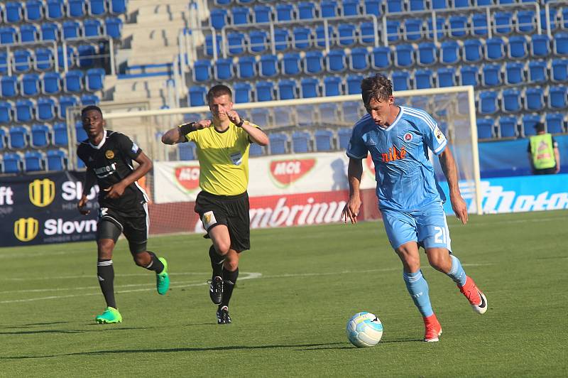 super pohár fotbal FC FASTAV Zlín - ŠK Slovan Bratislav