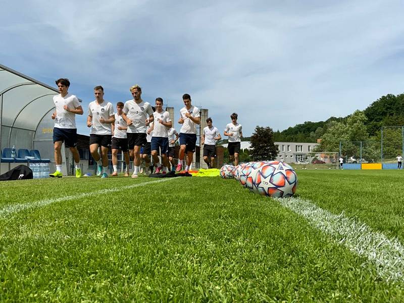 Fotbalisté Zlína B zahájili v pondělí letní přípravu. Foto: FC Fastav Zlín