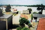 Povodně 1997 v Tlumačově.
