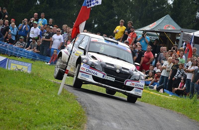 Barum Czech Rally Zlín - RZ 5 - Semetín 1