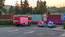 Na železničním přejezdu ve Zlíně na Podvesné vlak srazil chodce