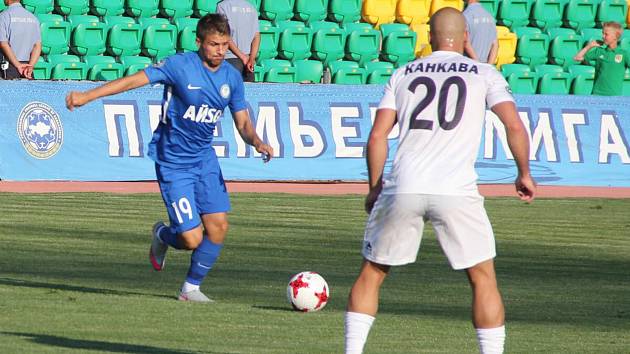 Bosenský záložník Mirzad Mehanović ze Zlína hostuje v kazašském  týmu Ordabasy Šympkent.