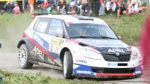 Barum rally: rychlostní zkouška ve Slušovicích