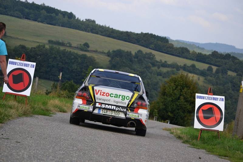 Testování vozů před Barum Rally ve Vizovicích