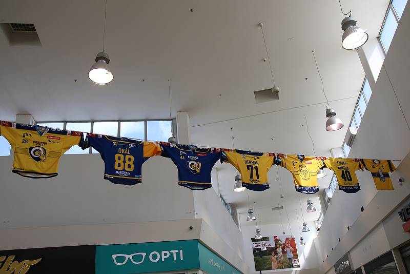 Na Čepkově je k vidění i výstava Síně slávy zlínského hokeje, konkrétně 98 jedinečných dresů.