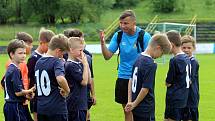 Fotbal McDonlads Cup. Krajské kolo Vršava Zlín. ZŠ Komenského Zlín (žlutí) - ZŠ Oskol Kroměříž mladší