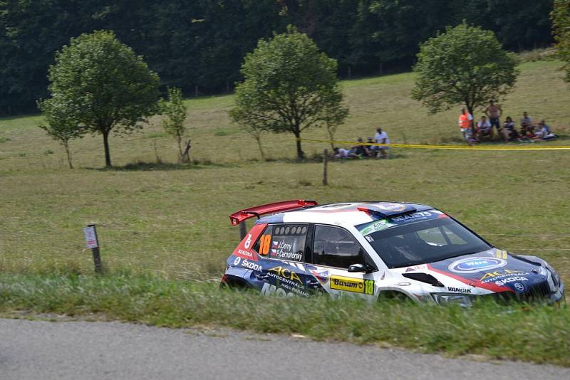 Nedělní etapa Barum Czech Rally Zlín 2017 - RZ 12 Košíky a RZ 14 Pindula 