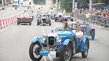 Start 49. ročník Barum Czech Rally. Bugatti