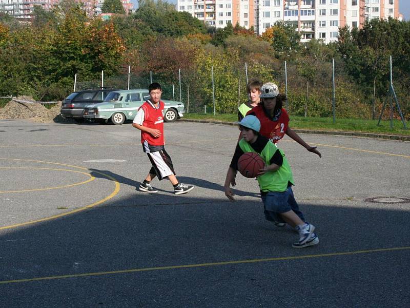 Turnaj ve streetballu uspořádal Salesiánský klub mládeže ve Zlíně