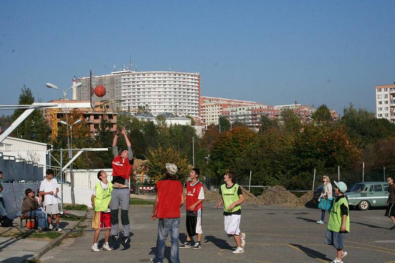 Turnaj ve streetballu uspořádal Salesiánský klub mládeže ve Zlíně