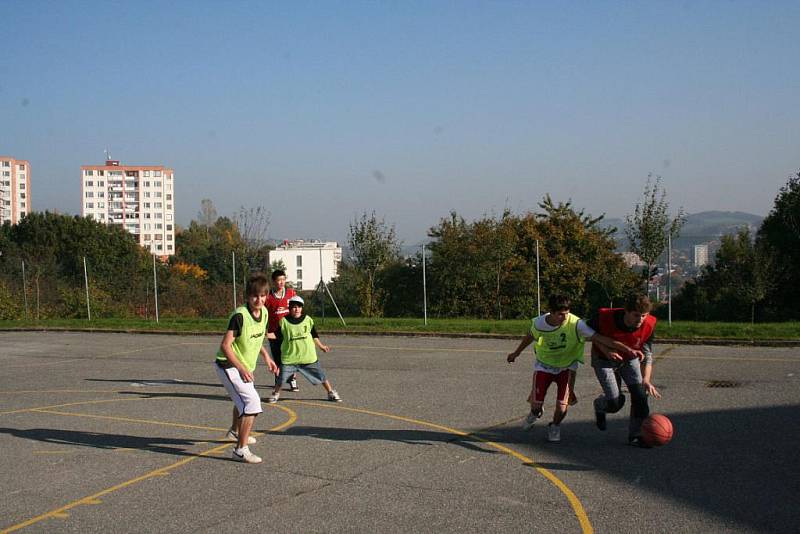 Turnaj ve streetballu uspořádal Salesiánský klub mládeže ve Zlíně