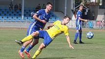 Fotbalisté Zlína B v úvodním zápase třetí ligy prohráli na hřišti Uničova 2:4. Foto: pro Deník/Jan Zahnaš