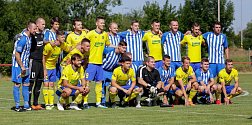 Fotbalisté Újezdce-Těšova v rámci oslav výročí sta let od založení tamního Sokola  vyzvali ligový Zlín.