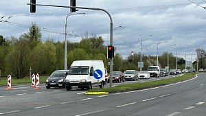 Začala oprava silnice I/49 mezi Zlínem a Otrokovicemi.