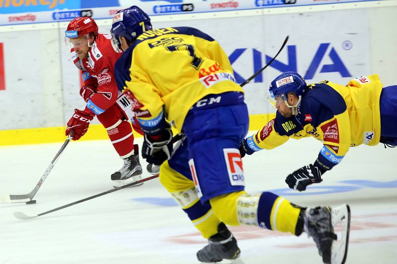 Hokej PSG Berani Zlín - HC Oceláři Třinec