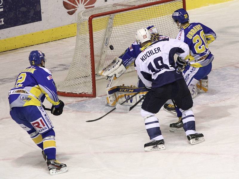 Rytíři Kladno – PSG Zlín, 41. kolo ELH 2013–14, 24.1.14