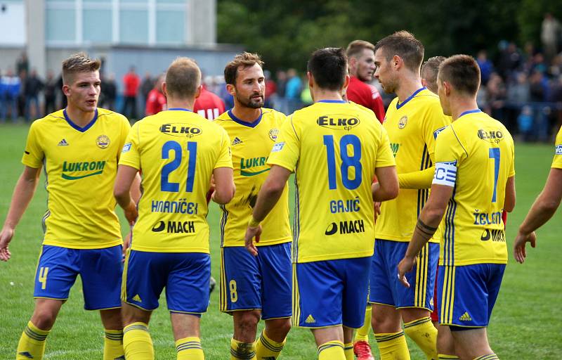 Fotbalisté Zlína v rámci 3. kola MOL Cupu na hřišti divizního Slavičína jasně zvítězili.