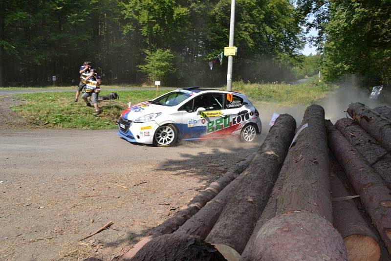 Nedělní etapa Barum Czech Rally Zlín 2017 - RZ 12 Košíky a RZ 14 Pindula 