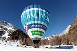 5. Ballon Trophy Filzmoos 2014 - Setkání balonářů v v Alpách v Rakousku - Mezipřistání pod horou Hoher Dachstein