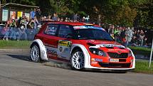 Páteční kvalifikační zkouška a shakedown před zahájením 44. ročníku Barum Czech Rally Zlín