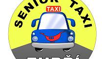 Logo služby Senior taxi v Zubří.