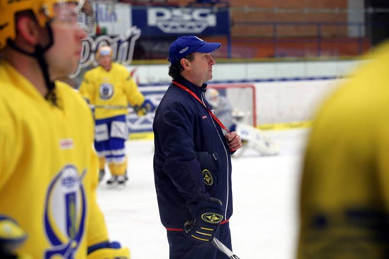 Příprava hokejistů PSG Zlín. trenér Robert Svoboda