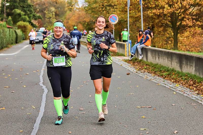 Atleti z TJ Jiskra Otrokovice ve spolupráci s rodinou Podmolíkových, kamarády a přáteli, v sobotu uspořádali 22. ročník Otrokovického půlmaratonu. Ten byl také Mistrovstvím Moravy a Slezska v půlmaratonu mužů a žen. Foto: pro Deník/Milan Mikšík