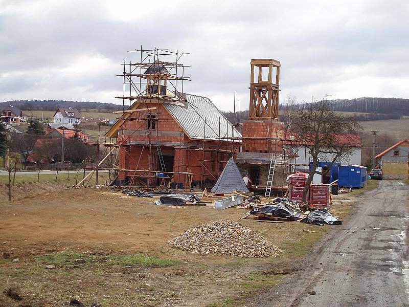 Jak se stavba měnila – březen 2009